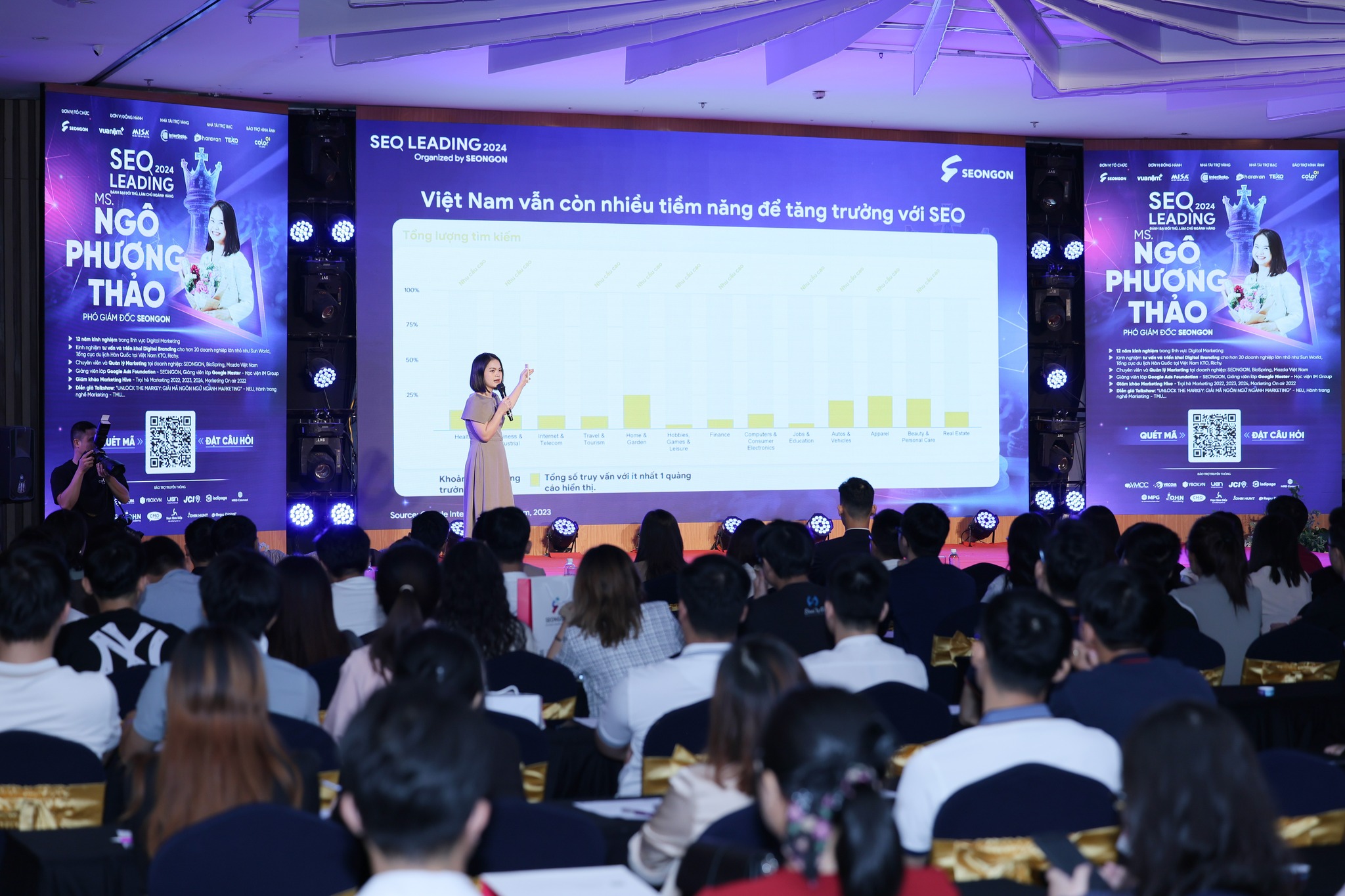 Ngô Phương Thảo tại sự kiện Brand Walkers